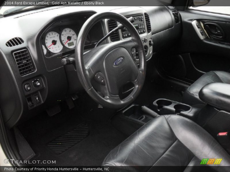 Ebony Black Interior - 2004 Escape Limited 