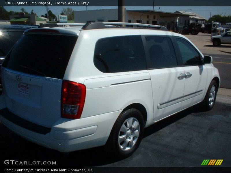 Cosmic White / Gray 2007 Hyundai Entourage SE