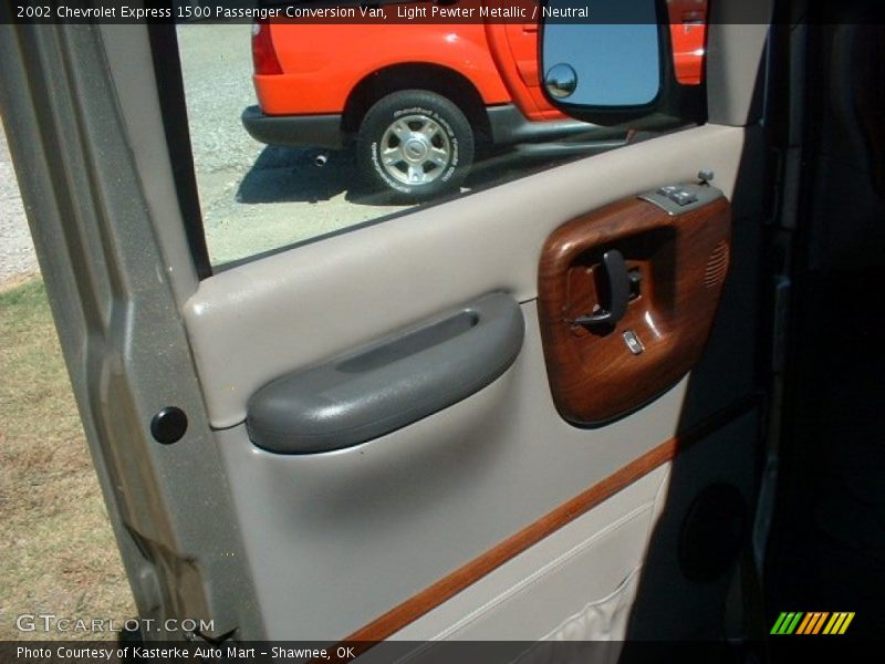 Light Pewter Metallic / Neutral 2002 Chevrolet Express 1500 Passenger Conversion Van