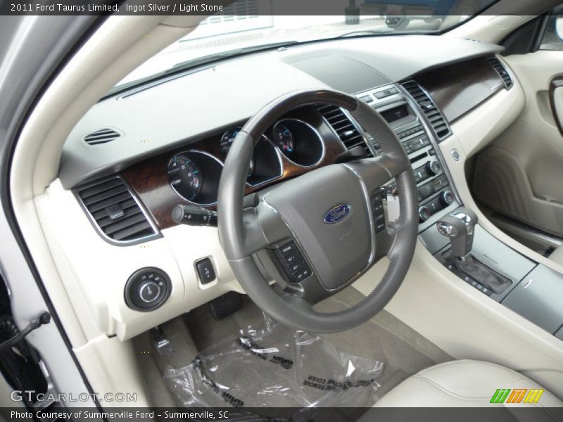 Ingot Silver / Light Stone 2011 Ford Taurus Limited