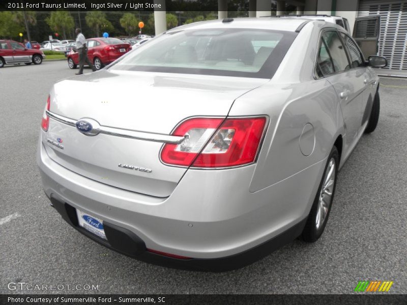 Ingot Silver / Light Stone 2011 Ford Taurus Limited
