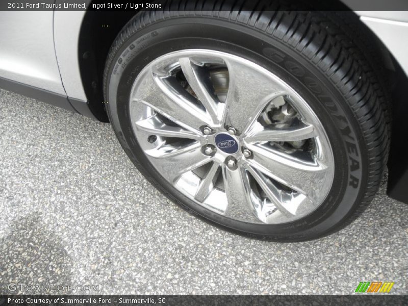 Ingot Silver / Light Stone 2011 Ford Taurus Limited