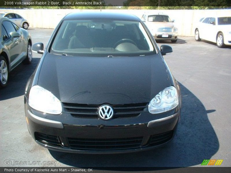 Black / Anthracite Black 2008 Volkswagen Rabbit 2 Door