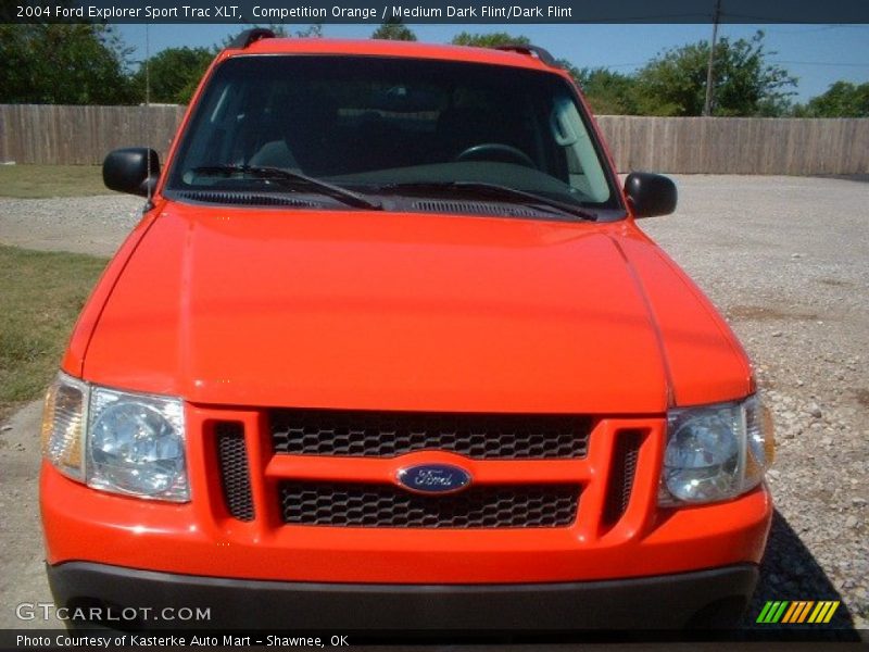 Competition Orange / Medium Dark Flint/Dark Flint 2004 Ford Explorer Sport Trac XLT