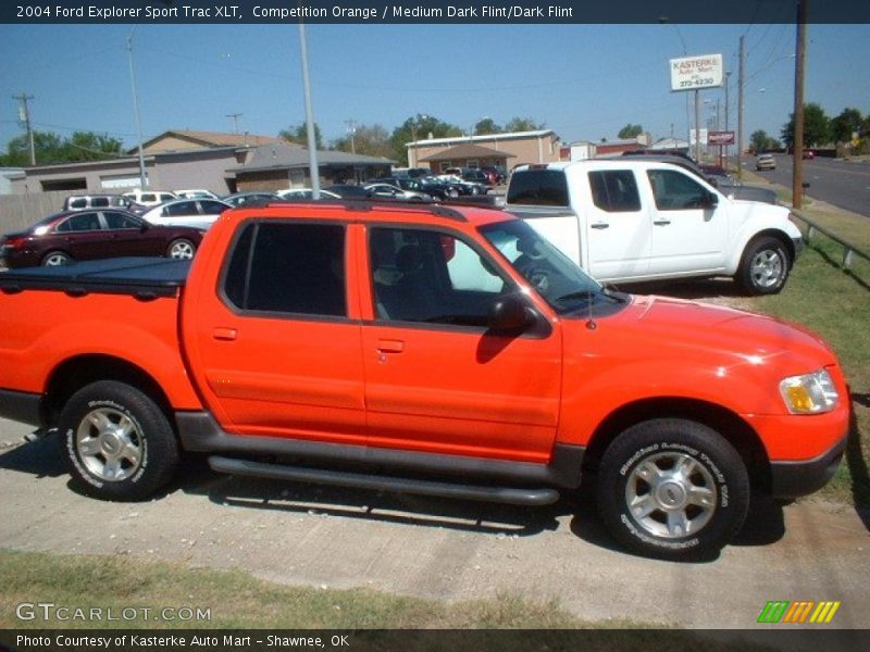 Competition Orange / Medium Dark Flint/Dark Flint 2004 Ford Explorer Sport Trac XLT