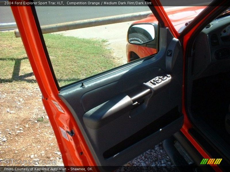 Competition Orange / Medium Dark Flint/Dark Flint 2004 Ford Explorer Sport Trac XLT