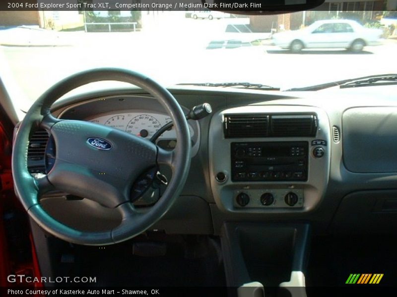 Competition Orange / Medium Dark Flint/Dark Flint 2004 Ford Explorer Sport Trac XLT