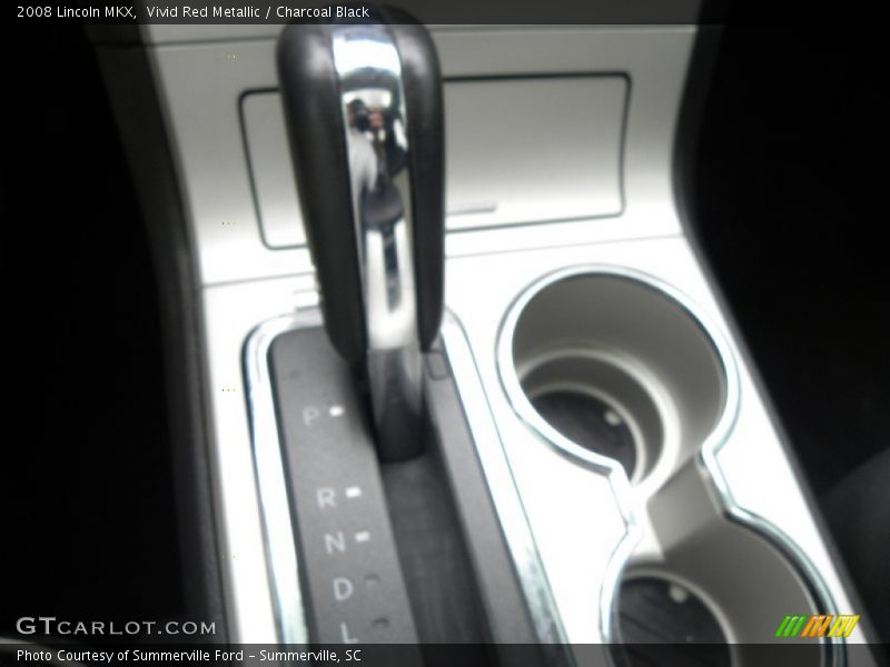 Vivid Red Metallic / Charcoal Black 2008 Lincoln MKX