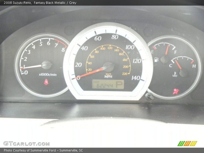 Fantasy Black Metallic / Grey 2008 Suzuki Reno