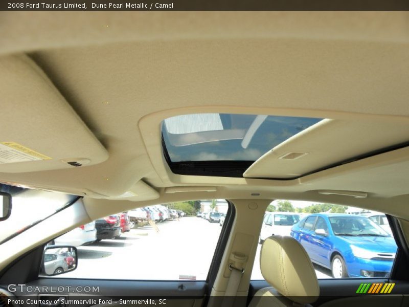 Dune Pearl Metallic / Camel 2008 Ford Taurus Limited