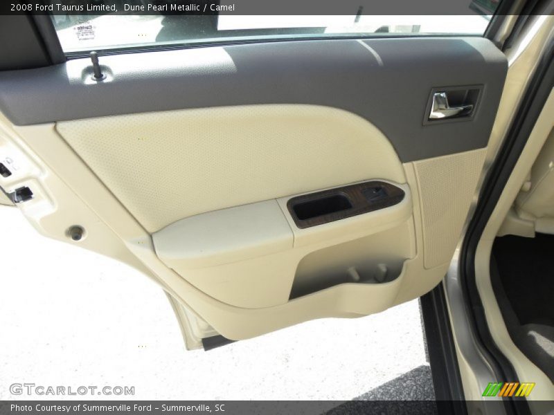 Dune Pearl Metallic / Camel 2008 Ford Taurus Limited