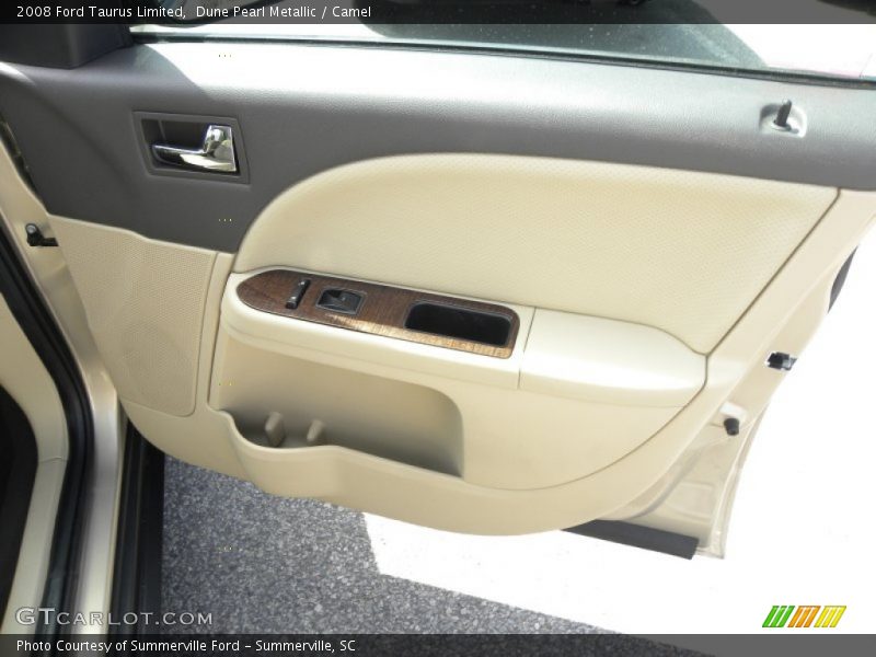 Dune Pearl Metallic / Camel 2008 Ford Taurus Limited