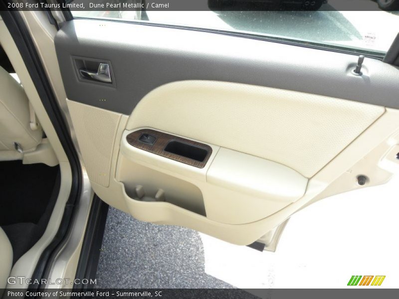 Dune Pearl Metallic / Camel 2008 Ford Taurus Limited
