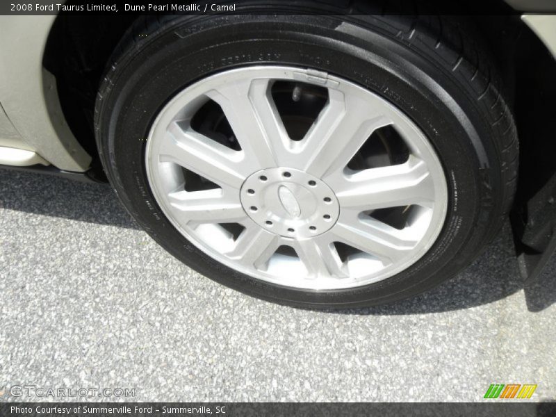 Dune Pearl Metallic / Camel 2008 Ford Taurus Limited