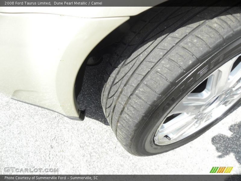 Dune Pearl Metallic / Camel 2008 Ford Taurus Limited