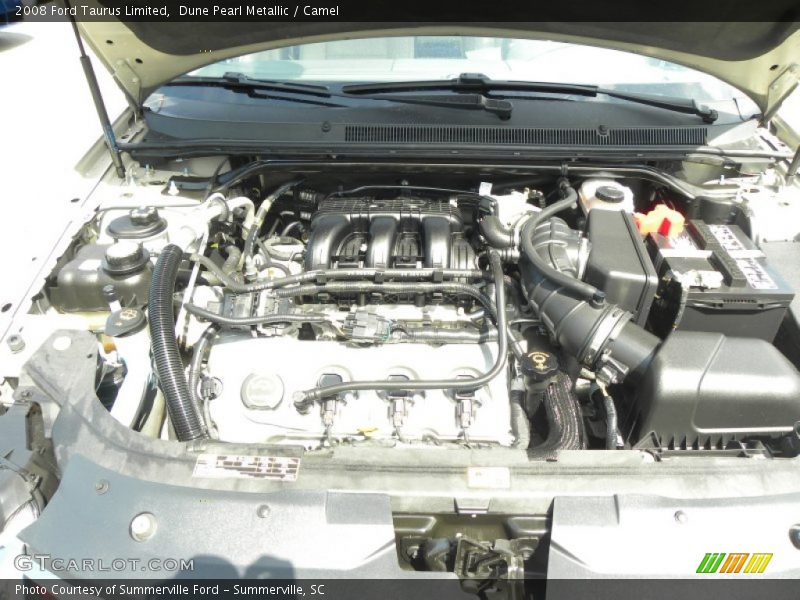 Dune Pearl Metallic / Camel 2008 Ford Taurus Limited