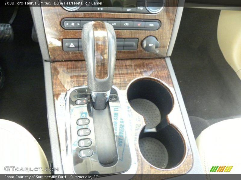 Dune Pearl Metallic / Camel 2008 Ford Taurus Limited
