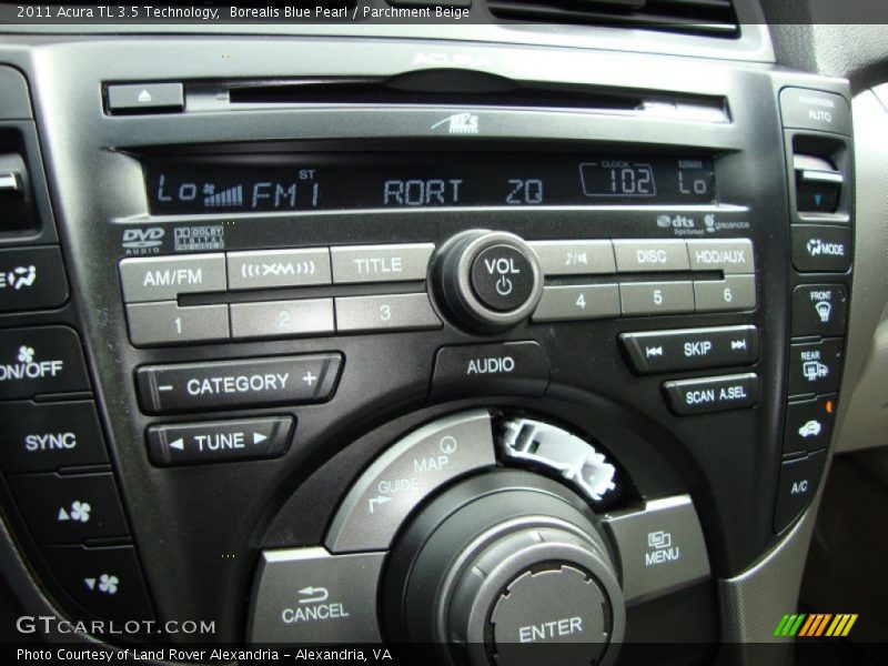 Controls of 2011 TL 3.5 Technology