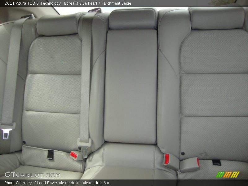 Borealis Blue Pearl / Parchment Beige 2011 Acura TL 3.5 Technology