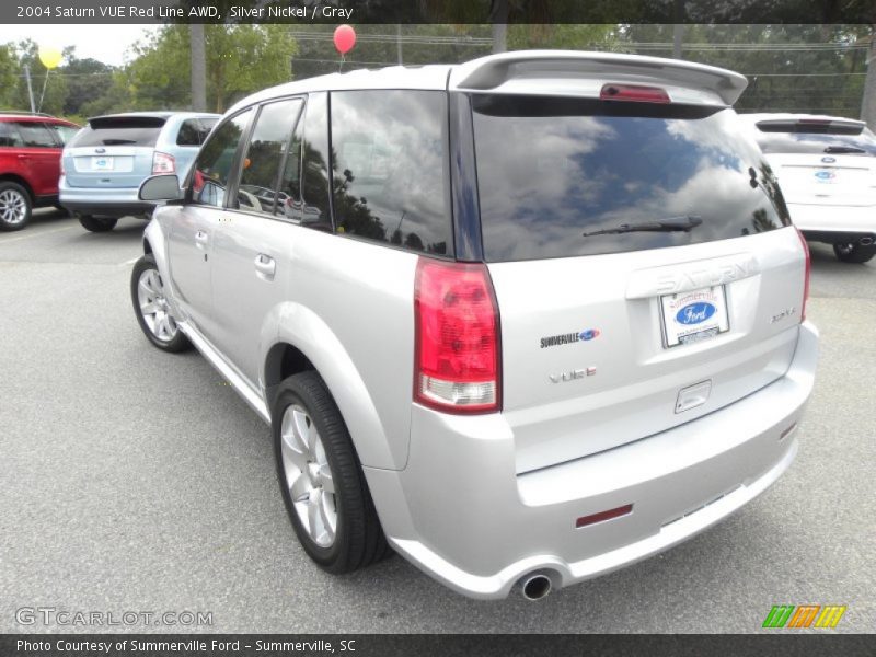 Silver Nickel / Gray 2004 Saturn VUE Red Line AWD