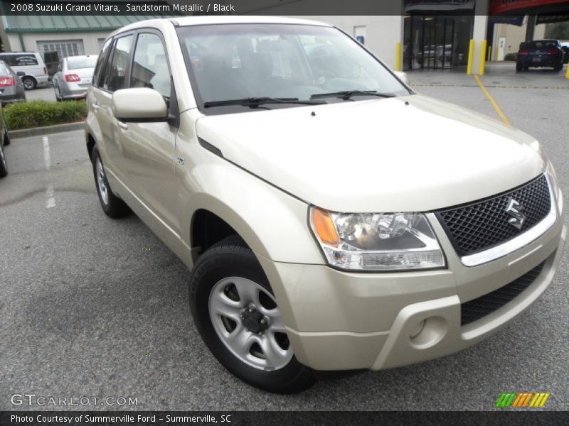 Sandstorm Metallic / Black 2008 Suzuki Grand Vitara