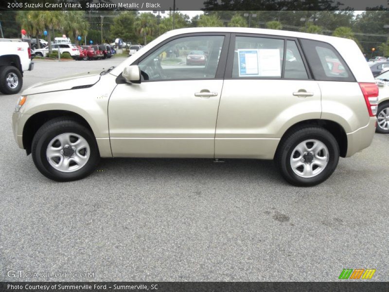 Sandstorm Metallic / Black 2008 Suzuki Grand Vitara