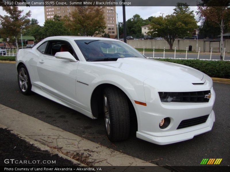 Front 3/4 View of 2010 Camaro SS/RS Coupe
