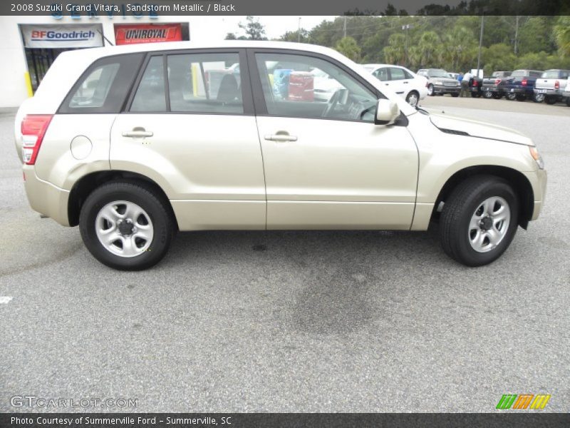 Sandstorm Metallic / Black 2008 Suzuki Grand Vitara
