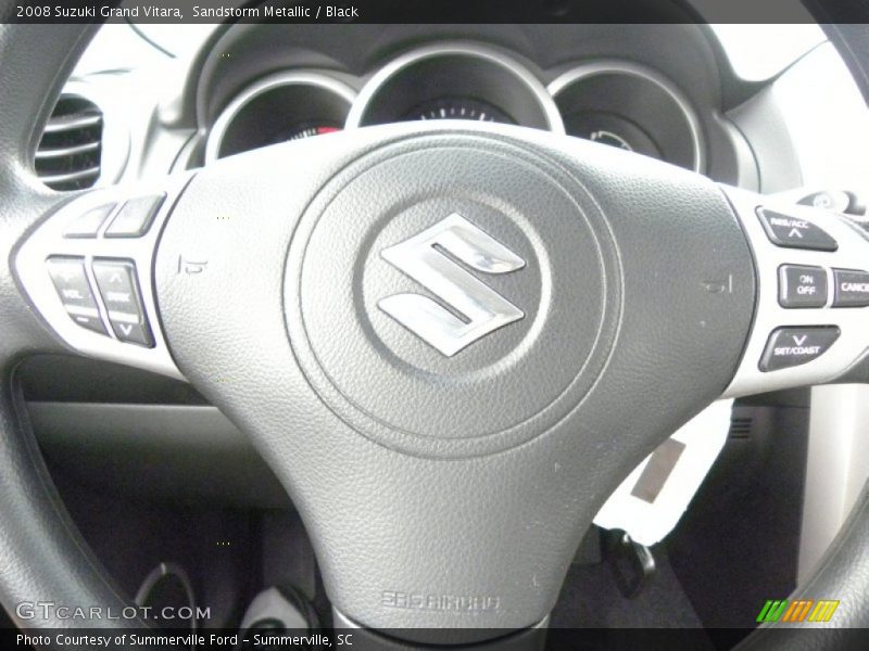 Sandstorm Metallic / Black 2008 Suzuki Grand Vitara