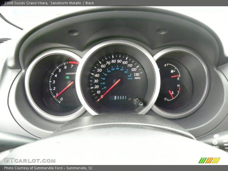 Sandstorm Metallic / Black 2008 Suzuki Grand Vitara