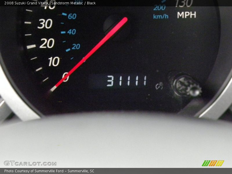 Sandstorm Metallic / Black 2008 Suzuki Grand Vitara