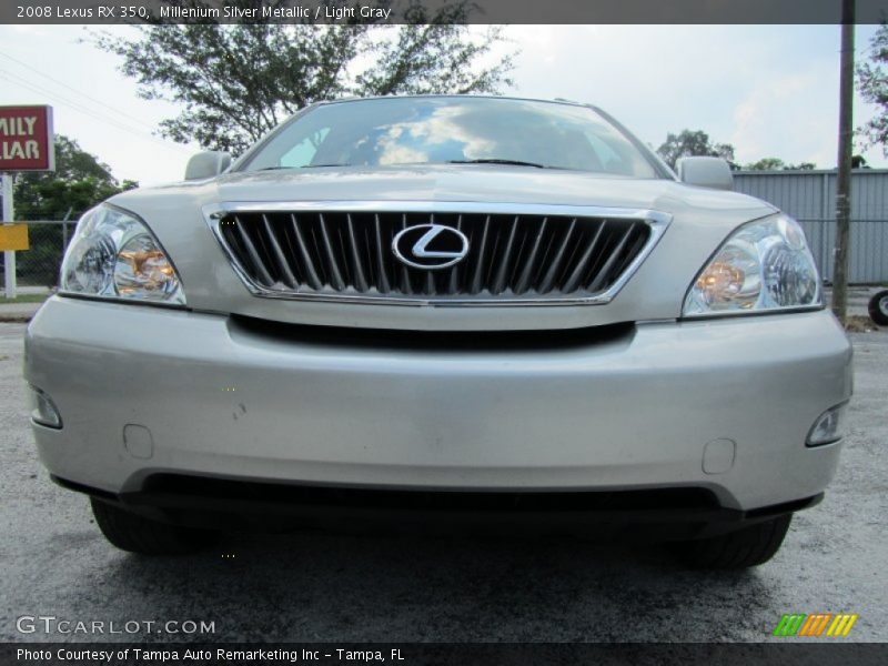 Millenium Silver Metallic / Light Gray 2008 Lexus RX 350