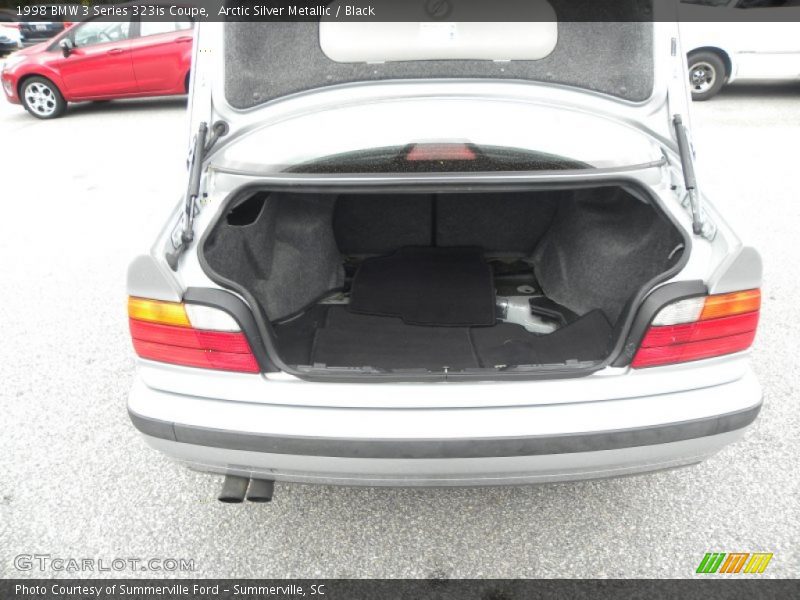 Arctic Silver Metallic / Black 1998 BMW 3 Series 323is Coupe