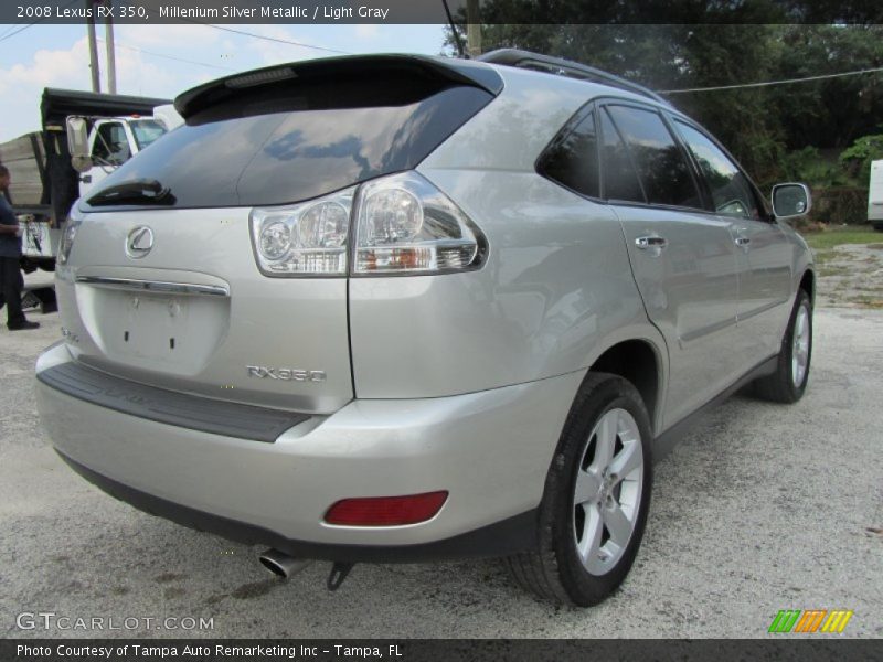 Millenium Silver Metallic / Light Gray 2008 Lexus RX 350