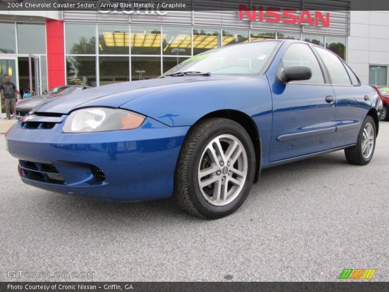 Arrival Blue Metallic / Graphite 2004 Chevrolet Cavalier Sedan