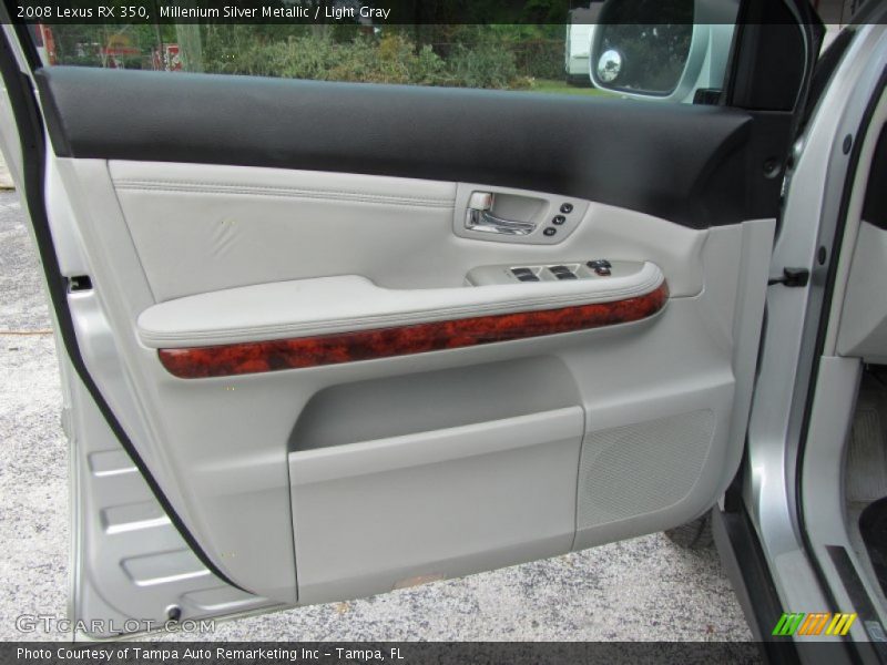 Millenium Silver Metallic / Light Gray 2008 Lexus RX 350