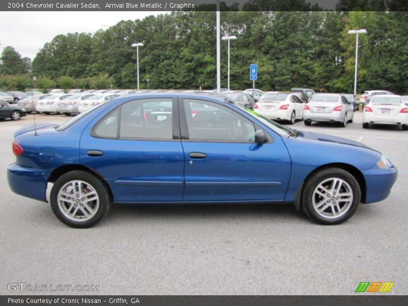 Arrival Blue Metallic / Graphite 2004 Chevrolet Cavalier Sedan