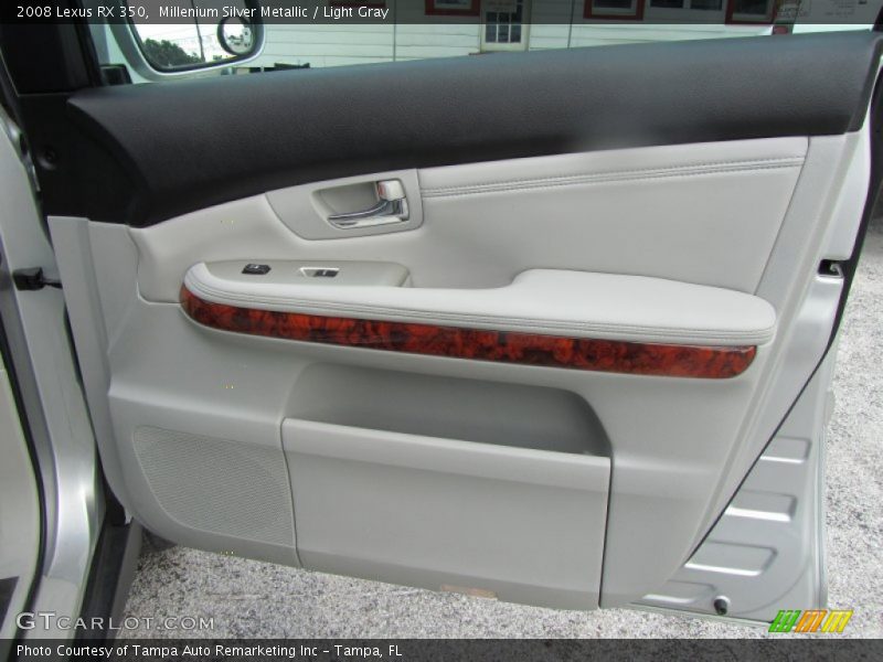 Millenium Silver Metallic / Light Gray 2008 Lexus RX 350