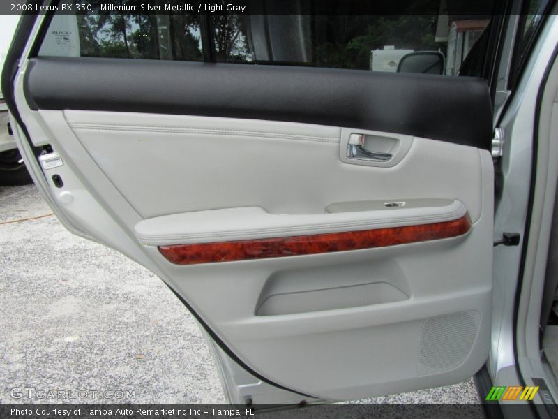 Millenium Silver Metallic / Light Gray 2008 Lexus RX 350