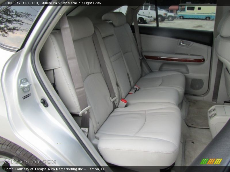 Millenium Silver Metallic / Light Gray 2008 Lexus RX 350