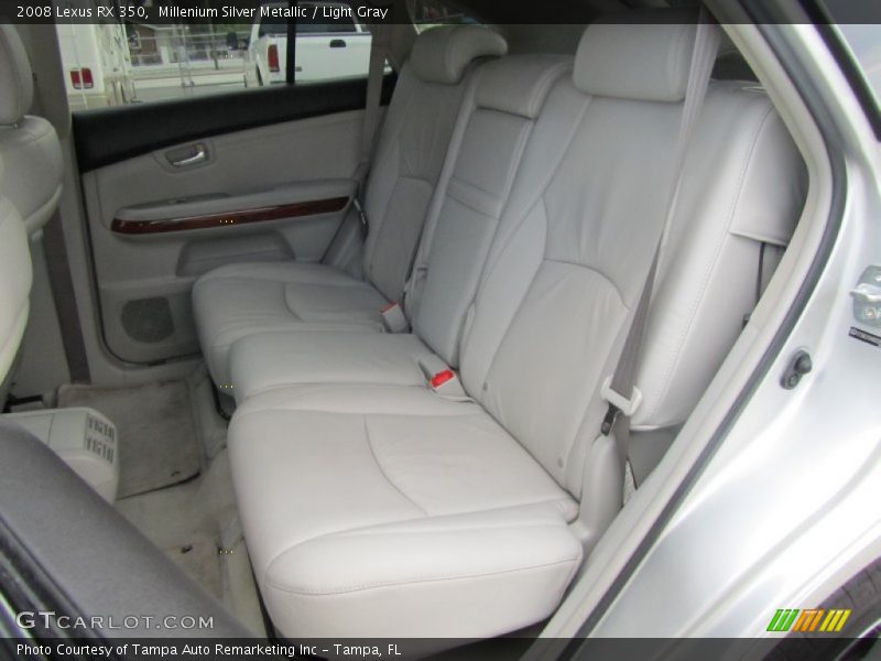Millenium Silver Metallic / Light Gray 2008 Lexus RX 350