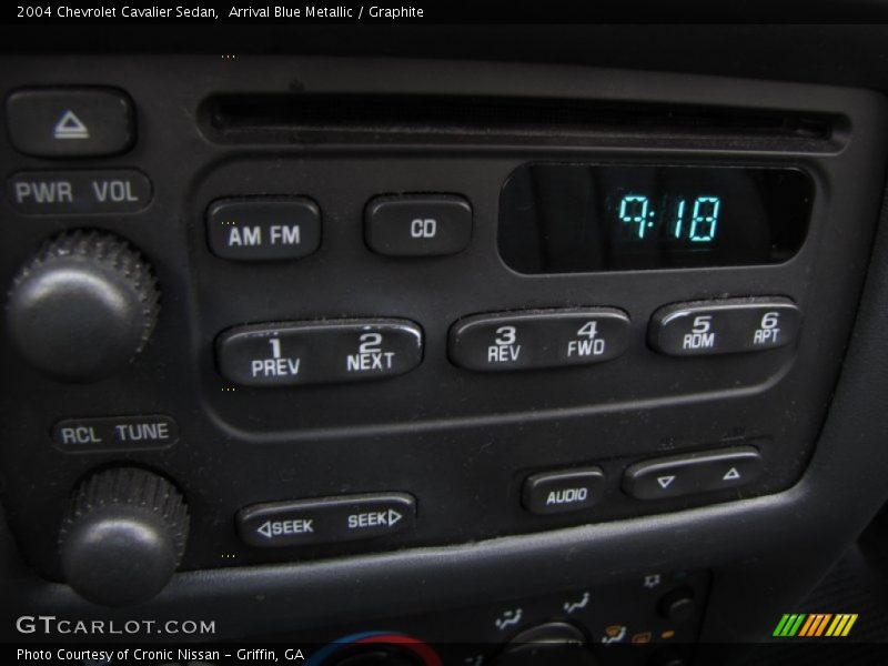 Arrival Blue Metallic / Graphite 2004 Chevrolet Cavalier Sedan