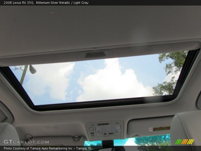 Millenium Silver Metallic / Light Gray 2008 Lexus RX 350