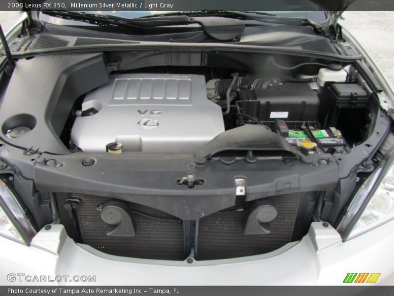 Millenium Silver Metallic / Light Gray 2008 Lexus RX 350