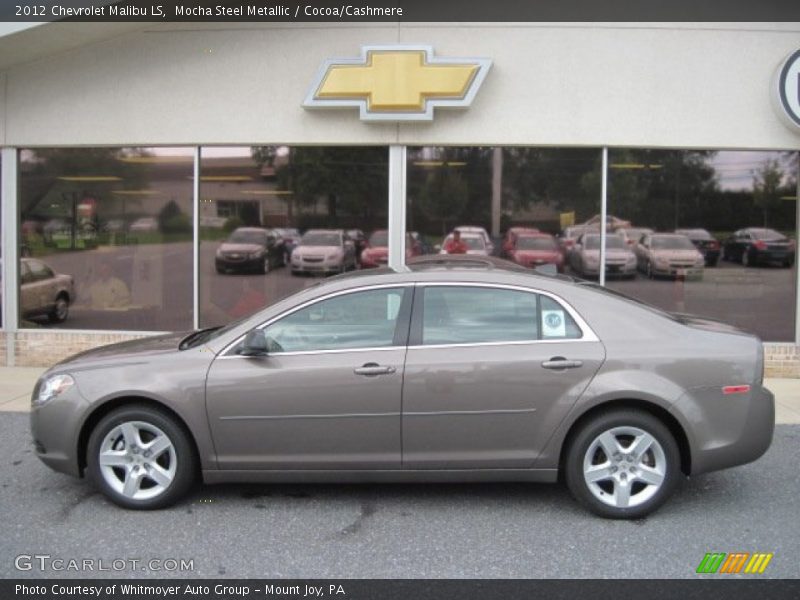 Mocha Steel Metallic / Cocoa/Cashmere 2012 Chevrolet Malibu LS