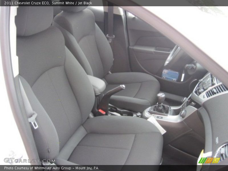Summit White / Jet Black 2011 Chevrolet Cruze ECO