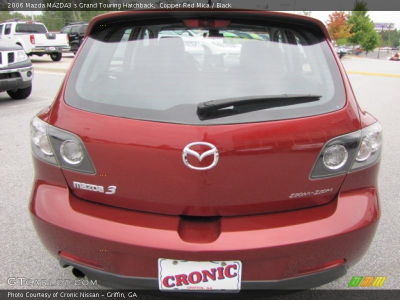 Copper Red Mica / Black 2006 Mazda MAZDA3 s Grand Touring Hatchback