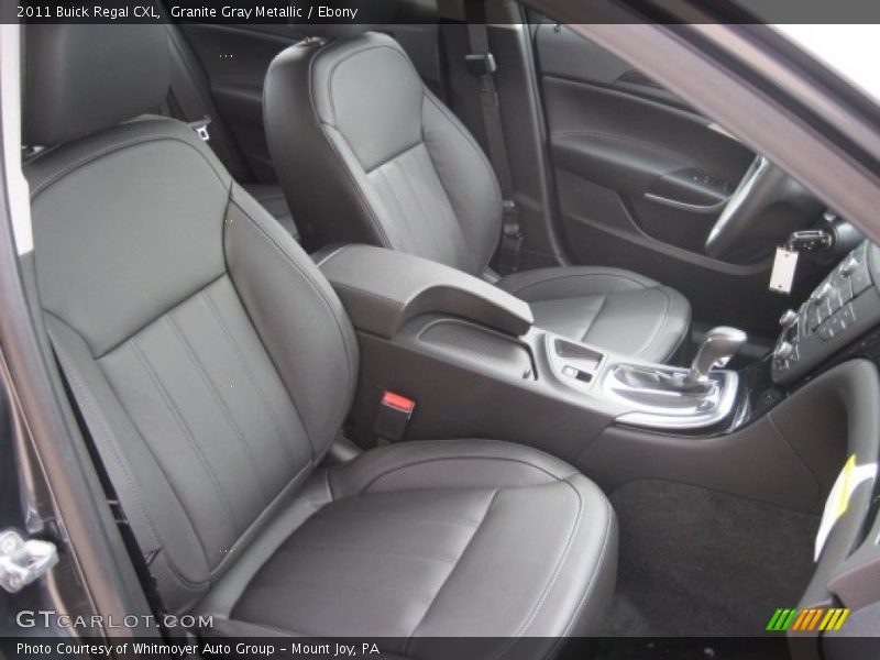  2011 Regal CXL Ebony Interior