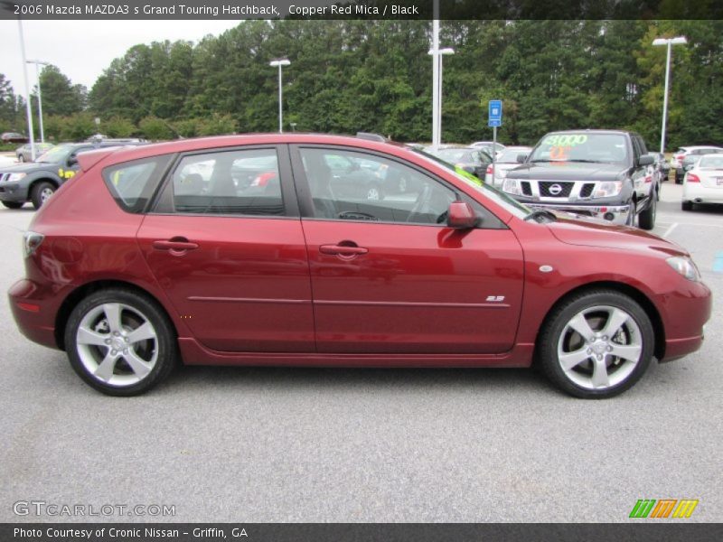 Copper Red Mica / Black 2006 Mazda MAZDA3 s Grand Touring Hatchback