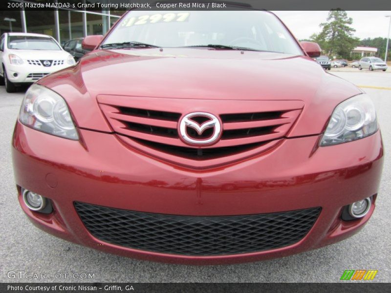 Copper Red Mica / Black 2006 Mazda MAZDA3 s Grand Touring Hatchback